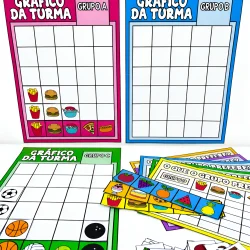 Kit Gráficos da Turma - Matemática