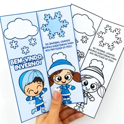 Lapbook Início do Inverno - Inverno