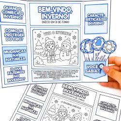 Lapbook Início do Inverno - Inverno