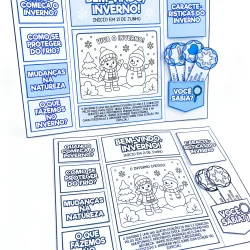 Lapbook Início do Inverno - Inverno
