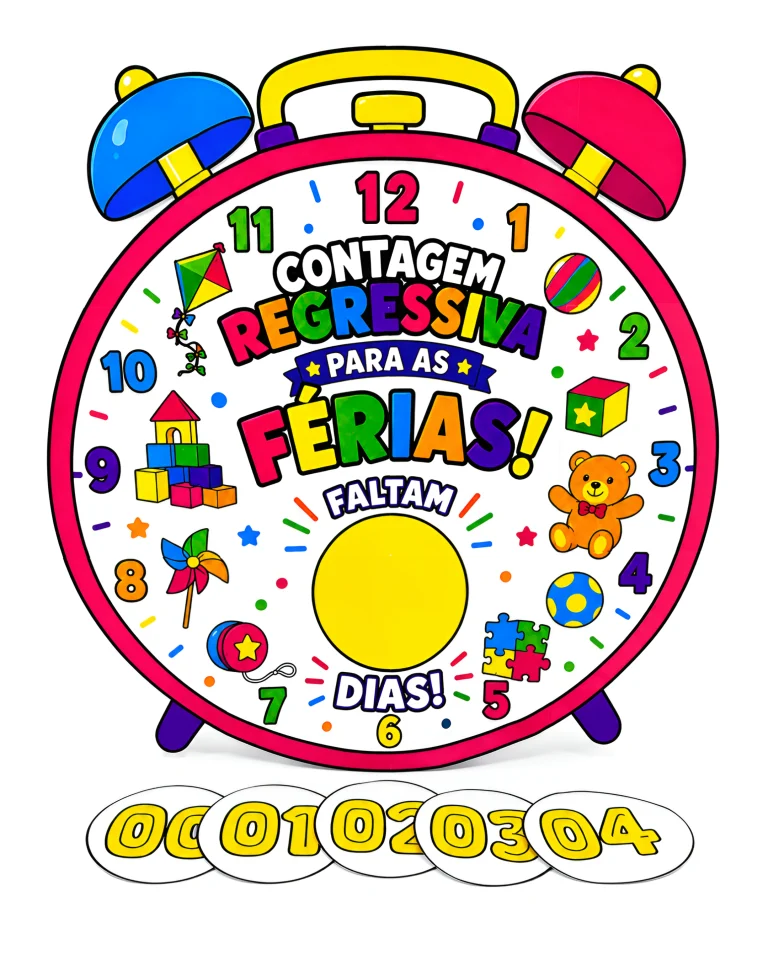 Painel Contagem Regressiva para as Férias — foto 3