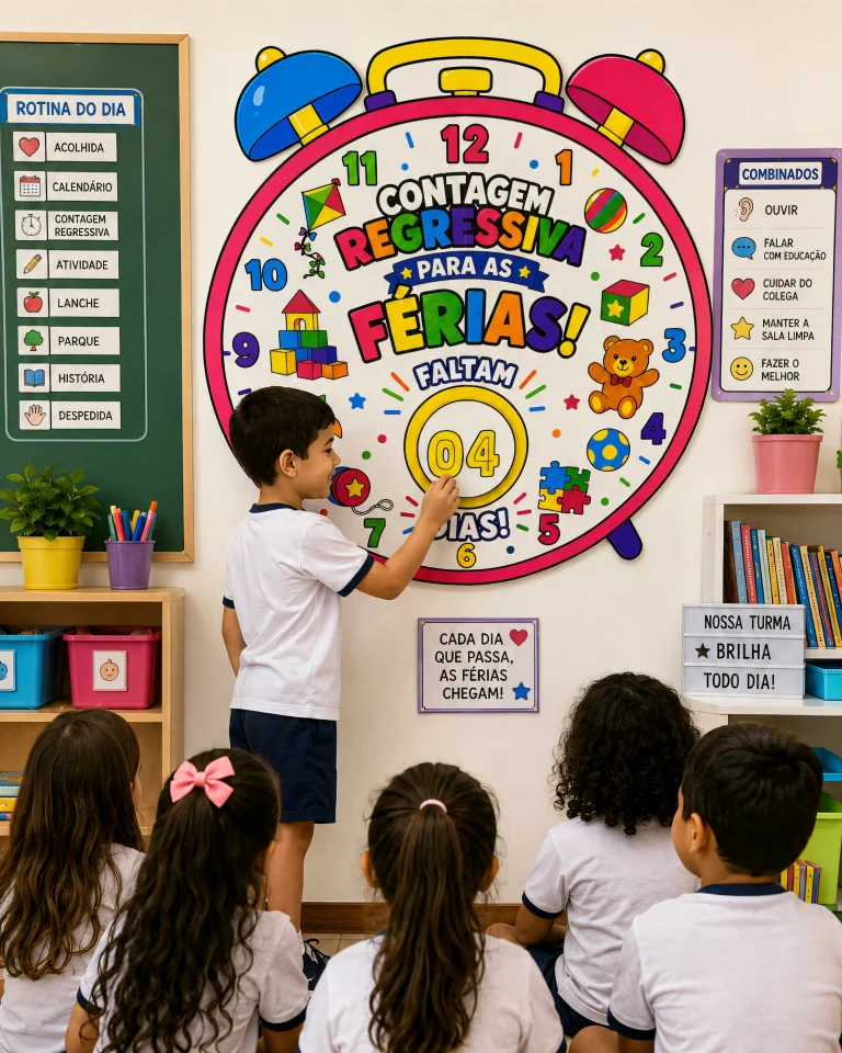 Painel Contagem Regressiva para as Férias — foto 5