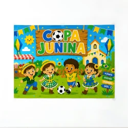 Painel Copa Junina - Copa do Mundo