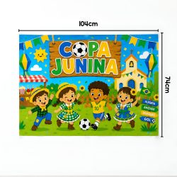 Painel Copa Junina - Copa do Mundo