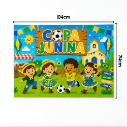 Painel Copa Junina - Copa do Mundo