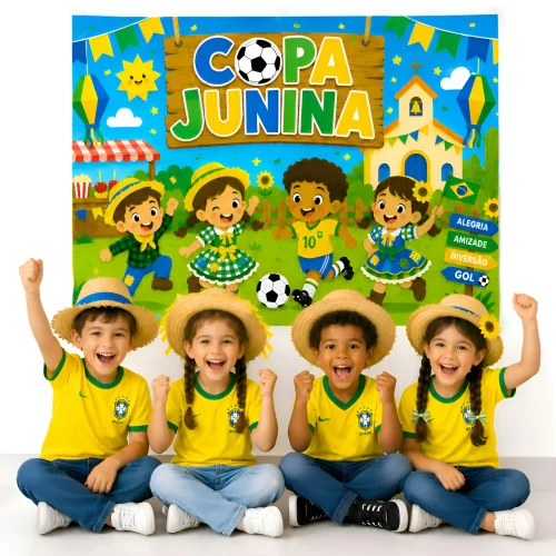 Painel Copa Junina - Copa do Mundo