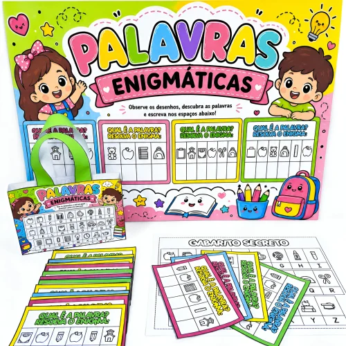 Palavras Enigmáticas - Alfabetização