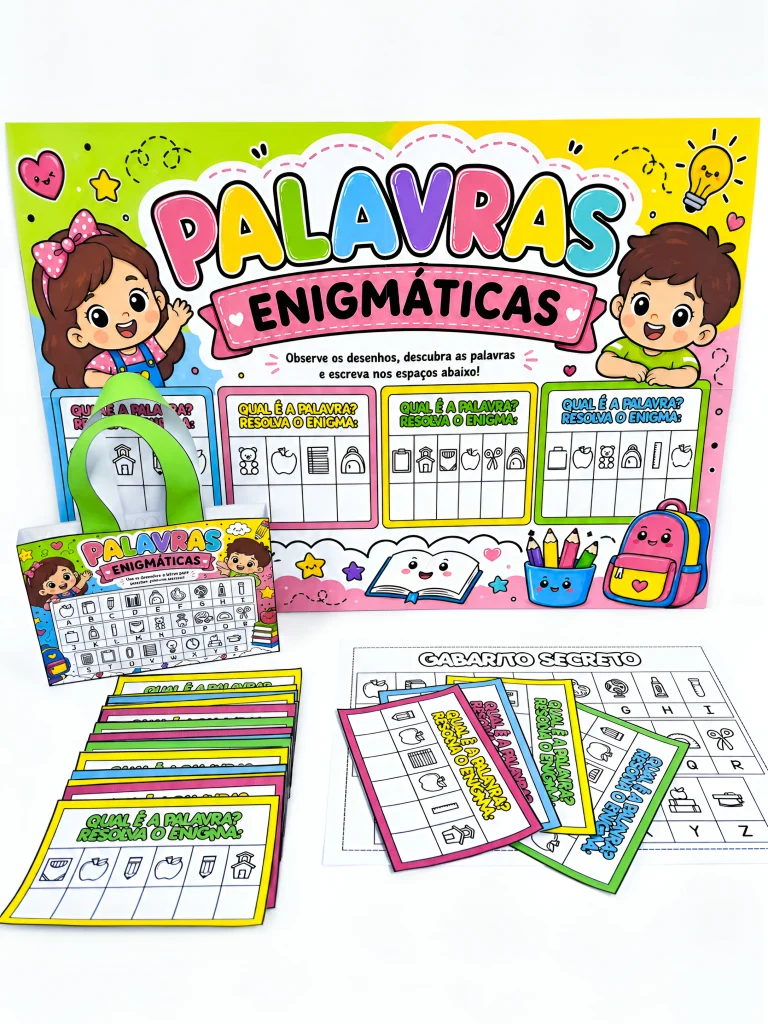 Jogo Palavras Enigmáticas para Alfabetização — foto 5