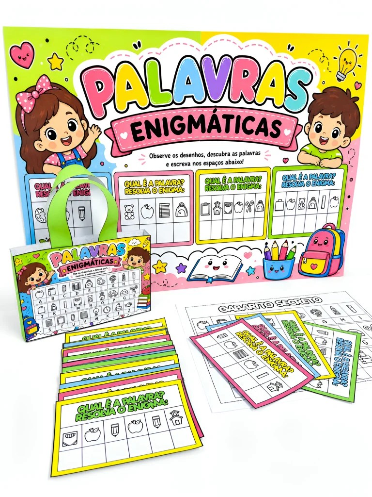 Jogo Palavras Enigmáticas para Alfabetização — foto 4