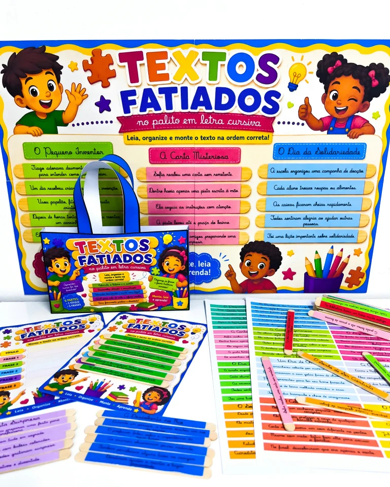 Textos Fatiados no Palito em Letra Cursiva — foto 7