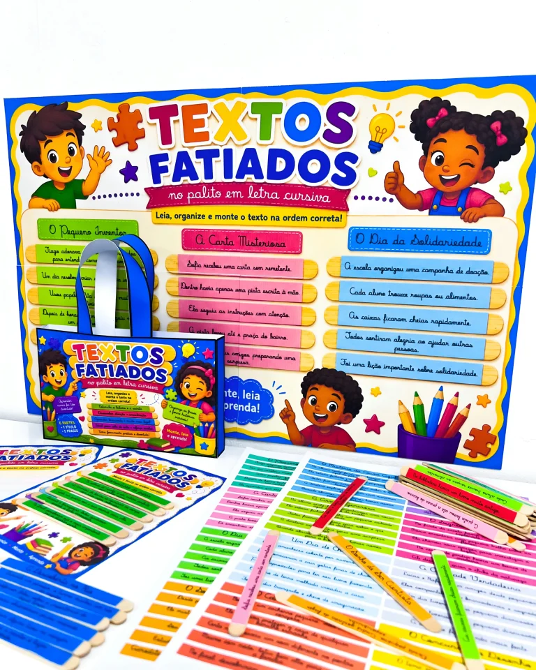 Textos Fatiados no Palito em Letra Cursiva — foto 5
