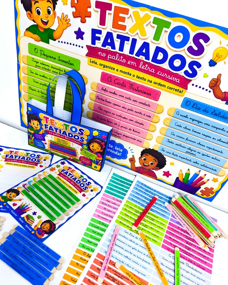 Textos Fatiados no Palito em Letra Cursiva — foto 2