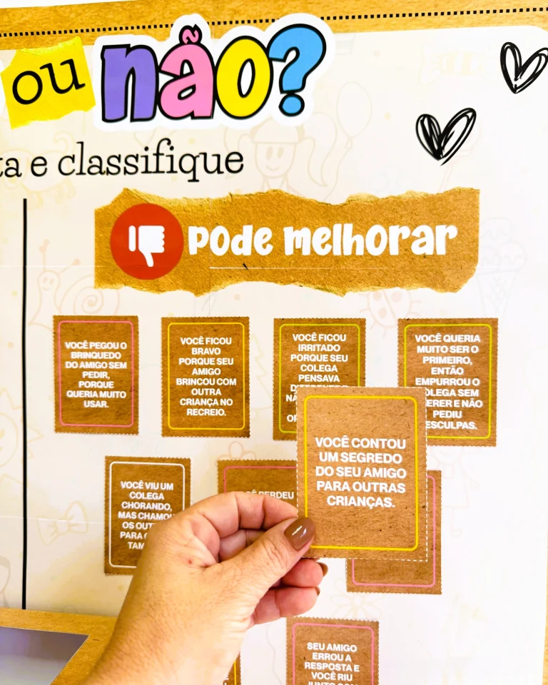Caixinha Amigo ou Não para Convivência — foto 5