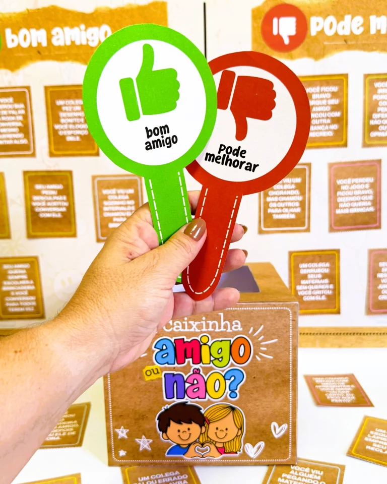 Caixinha Amigo ou Não para Convivência — foto 4