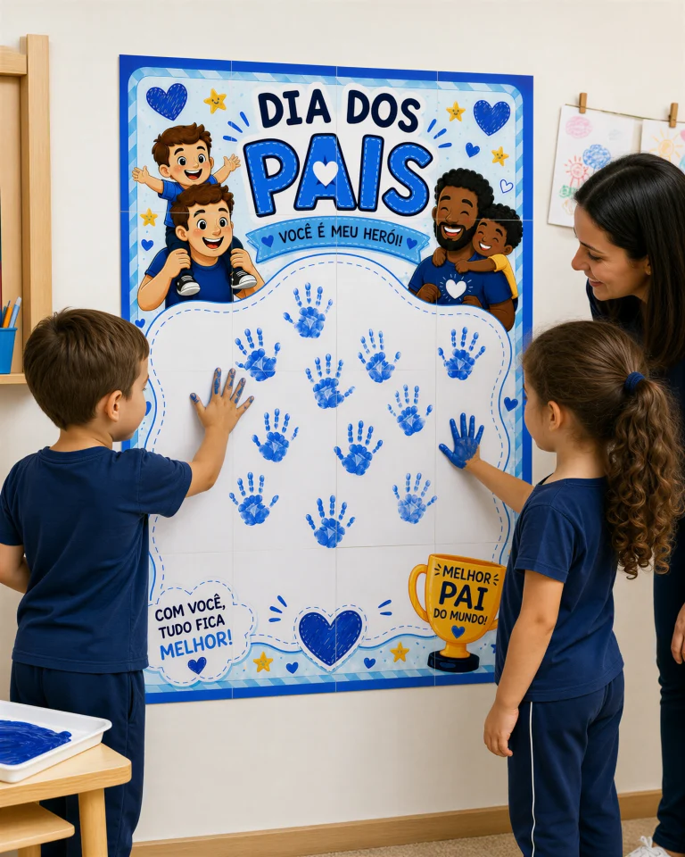 Cartaz Colaborativo Dia dos Pais Tudo Fica Melhor — foto 6