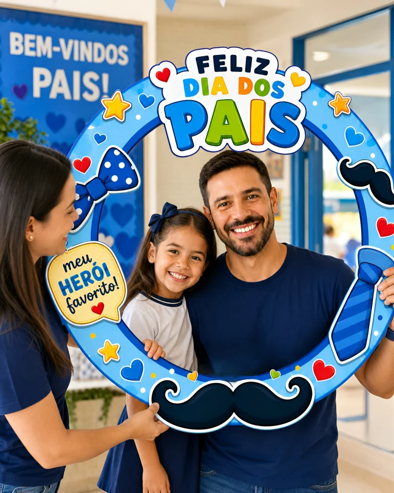 Decoração de Bambolê Feliz Dia dos Pais — foto 4
