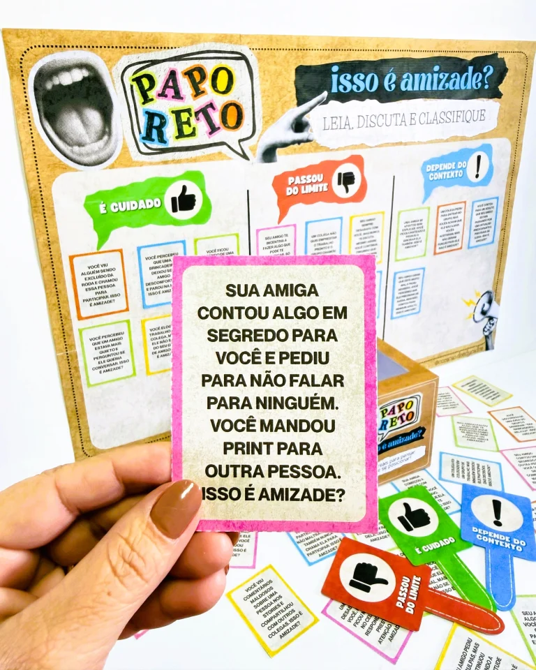 Dinâmica Papo Reto Isso é Amizade — foto 2