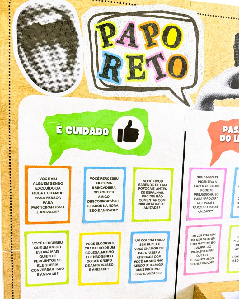 Dinâmica Papo Reto Isso é Amizade — foto 9