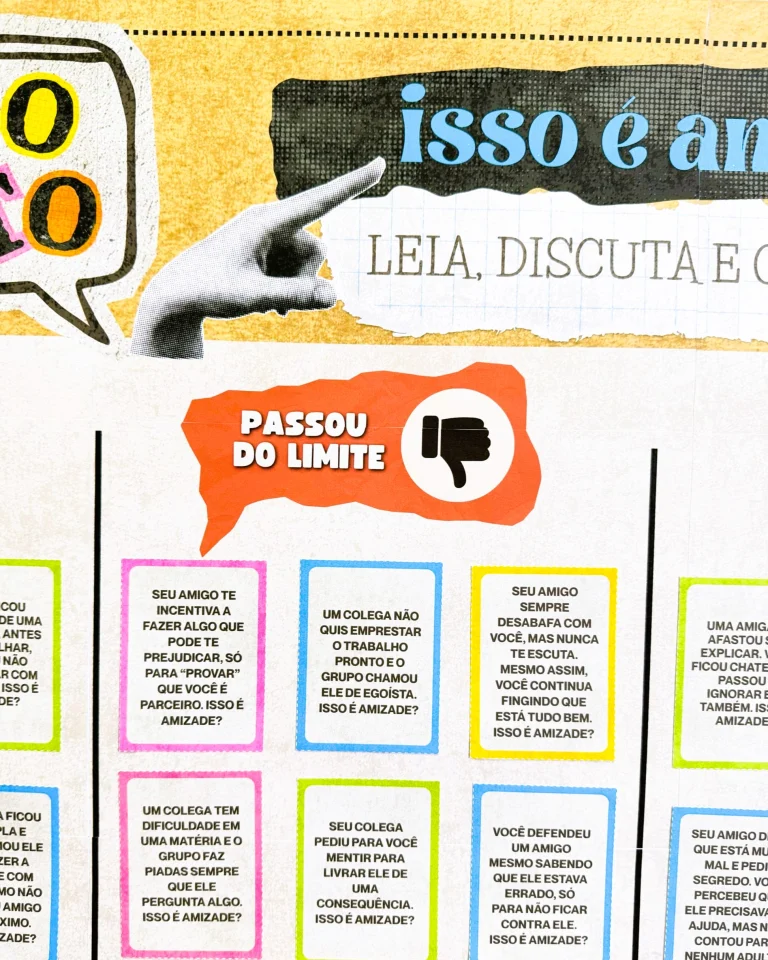 Dinâmica Papo Reto Isso é Amizade — foto 8