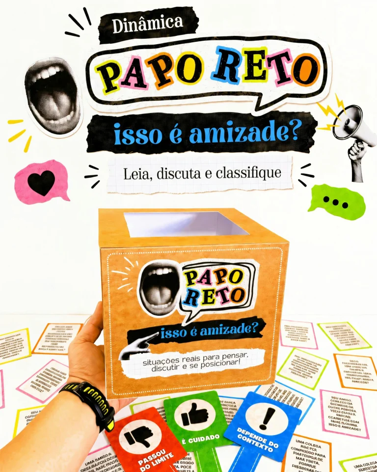 Dinâmica Papo Reto Isso é Amizade — foto 6