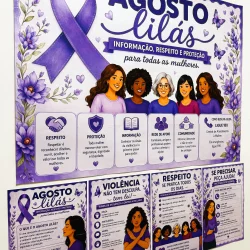 Kit Agosto Lilás - Agosto Lilás