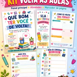 Kit Volta às Aulas - Gratuito - Volta às Aulas