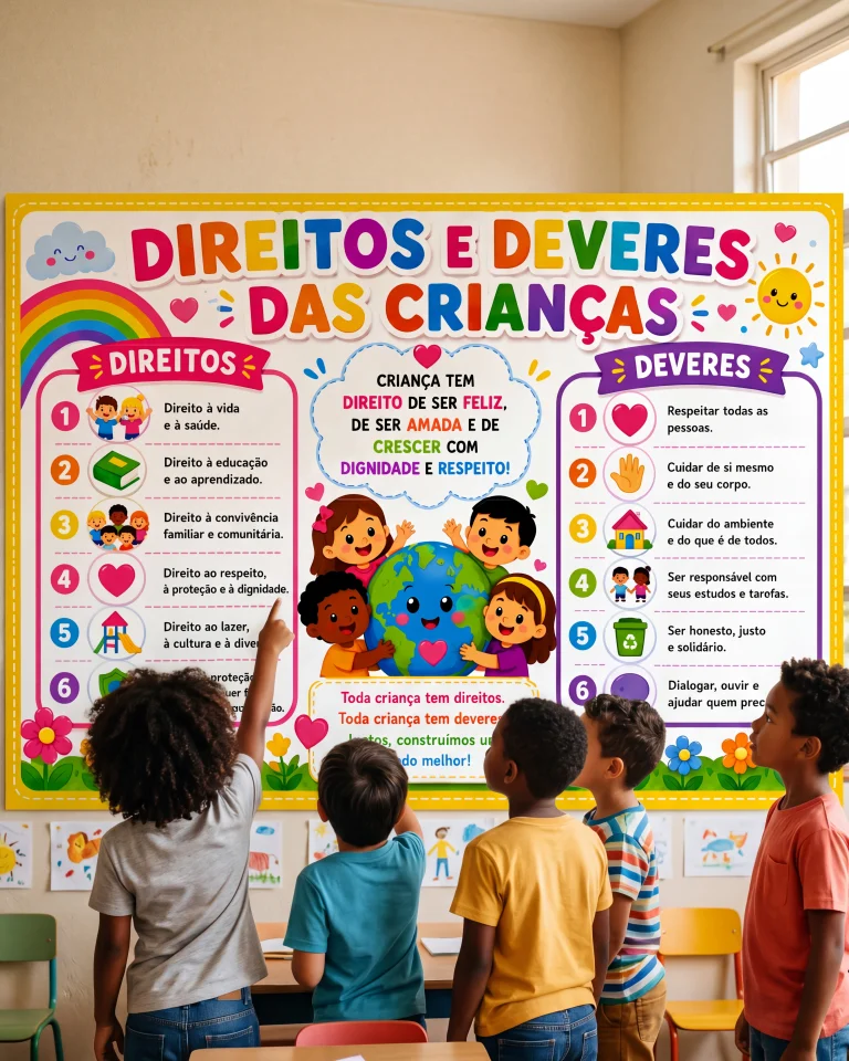 Painel Direitos e Deveres das Crianças — foto 6
