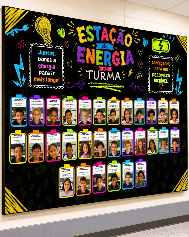 Pôster Estação de Energia da Turma — foto 3