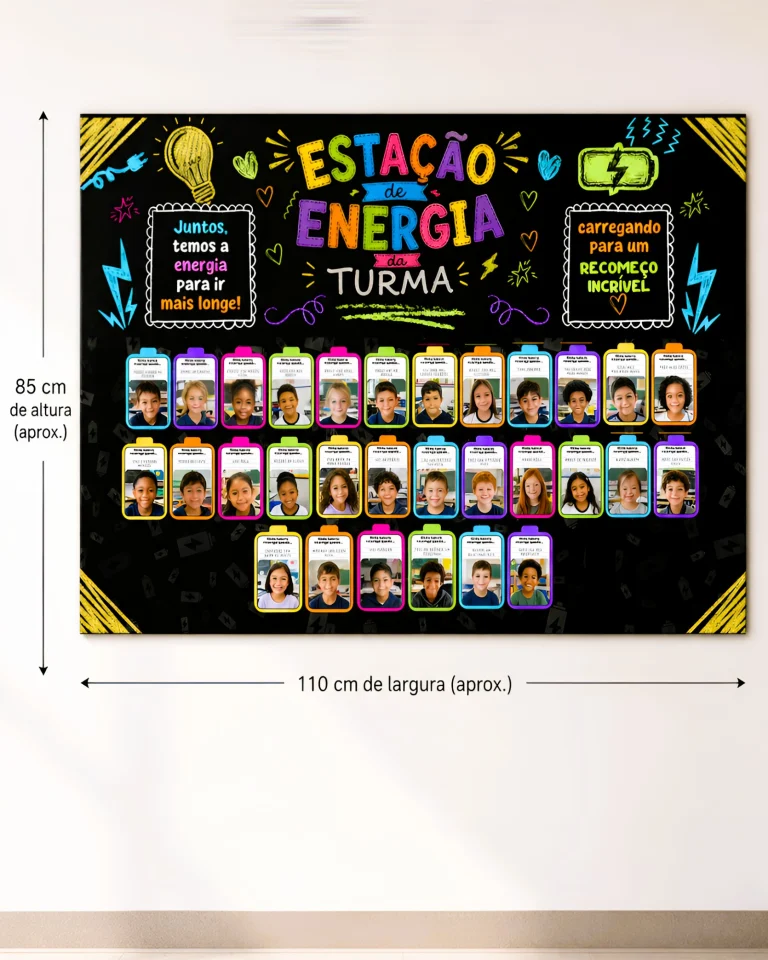 Pôster Estação de Energia da Turma — foto 4