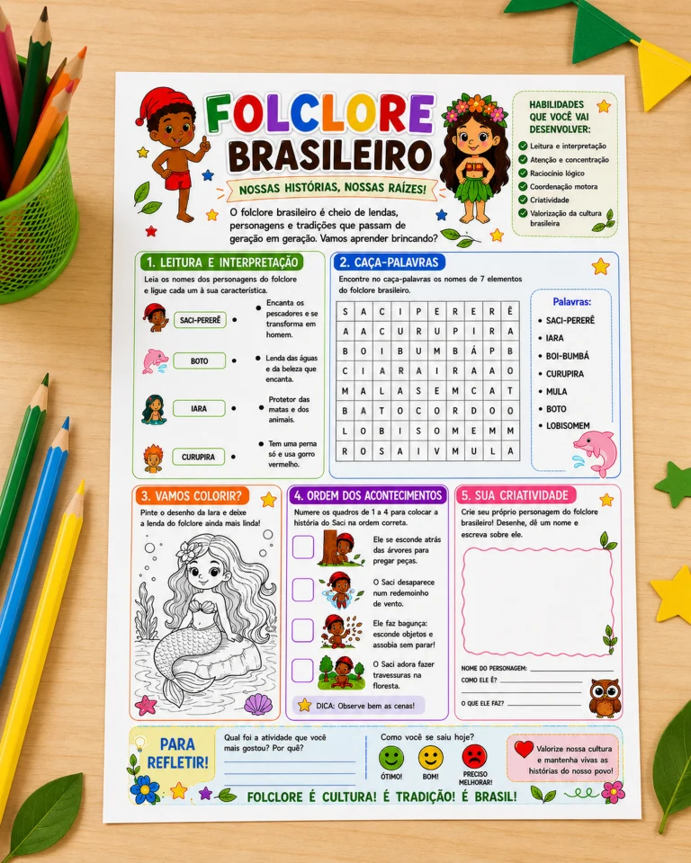 Atividade Interativa do Folclore Brasileiro — foto 5