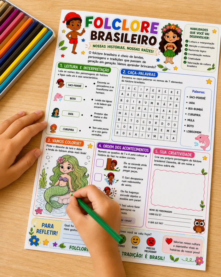 Atividade Interativa do Folclore Brasileiro — foto 3