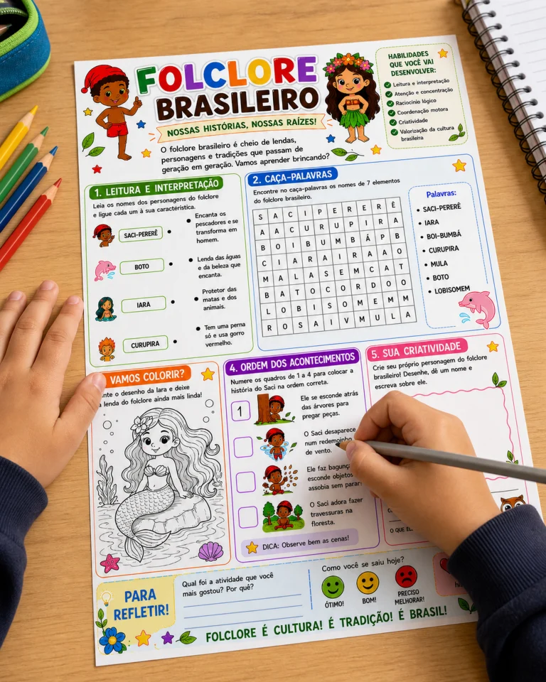 Atividade Interativa do Folclore Brasileiro — foto 2