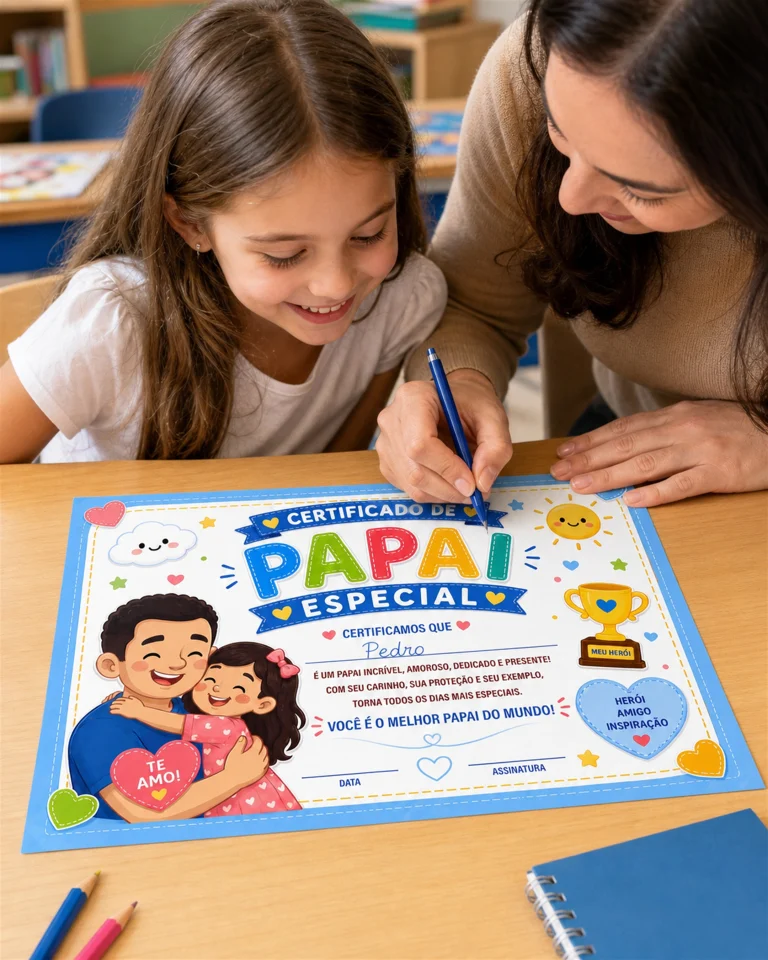 Certificado Papai Especial e Quem Cuida de Mim — foto 8