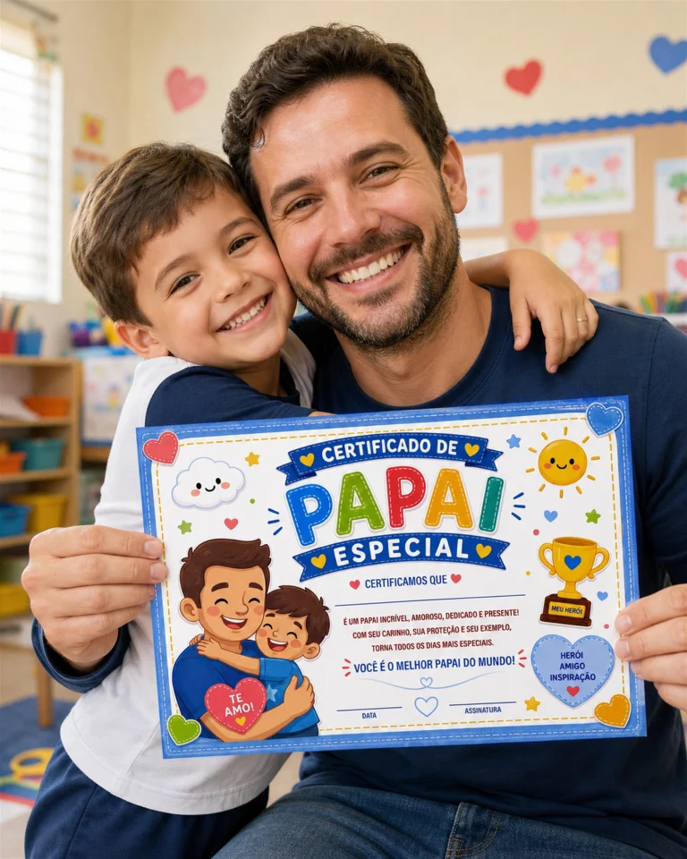 Certificado Papai Especial e Quem Cuida de Mim — foto 7