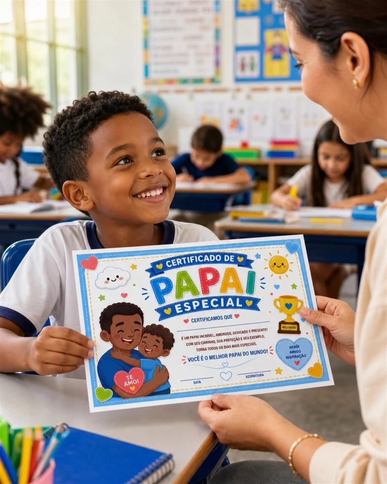 Certificado Papai Especial e Quem Cuida de Mim — foto 3