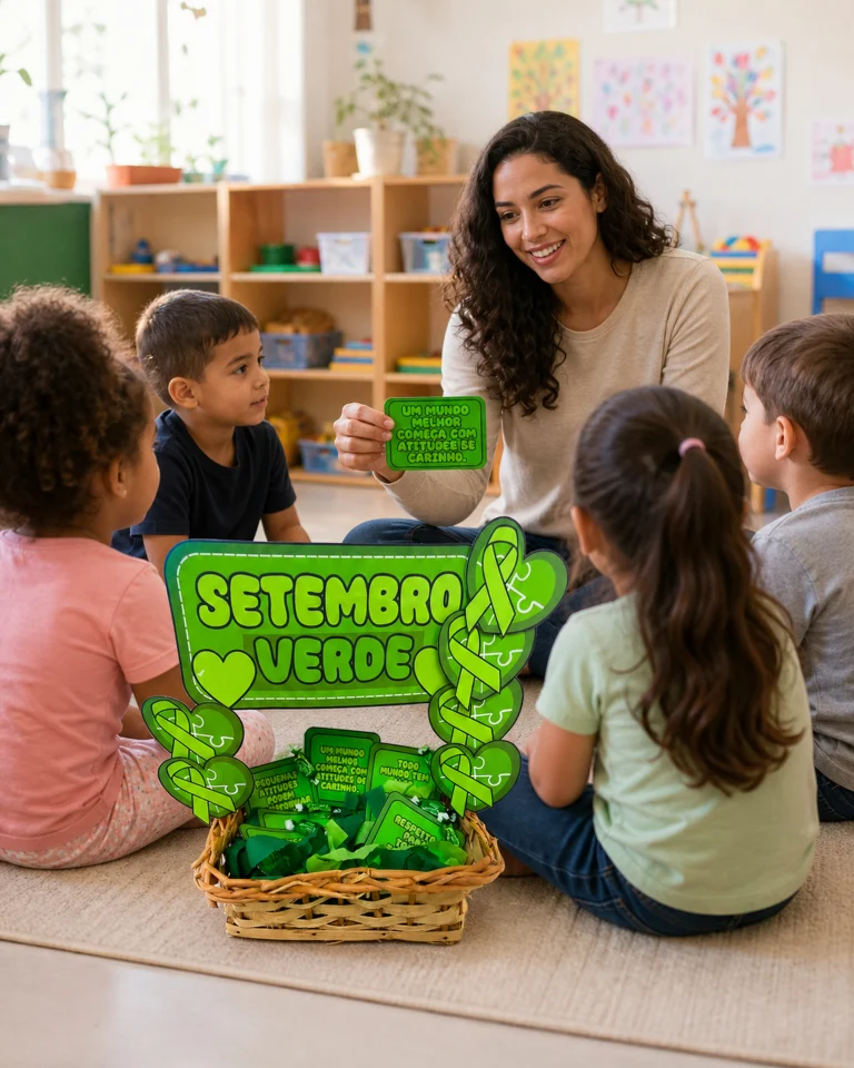 Cesta de Recadinhos Setembro Verde — foto 4