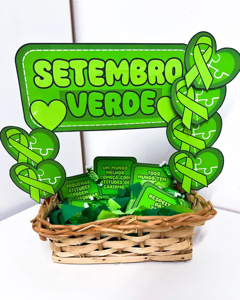 Cesta de Recadinhos Setembro Verde — foto 2