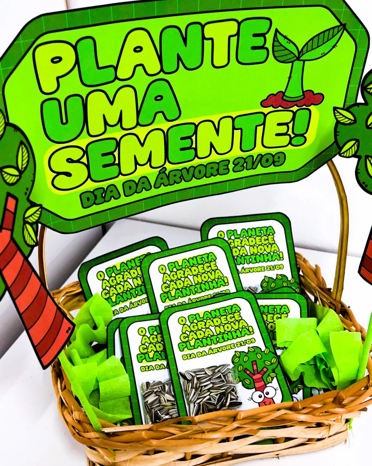 Cesta Lembrancinha Dia Da Árvore — foto 9