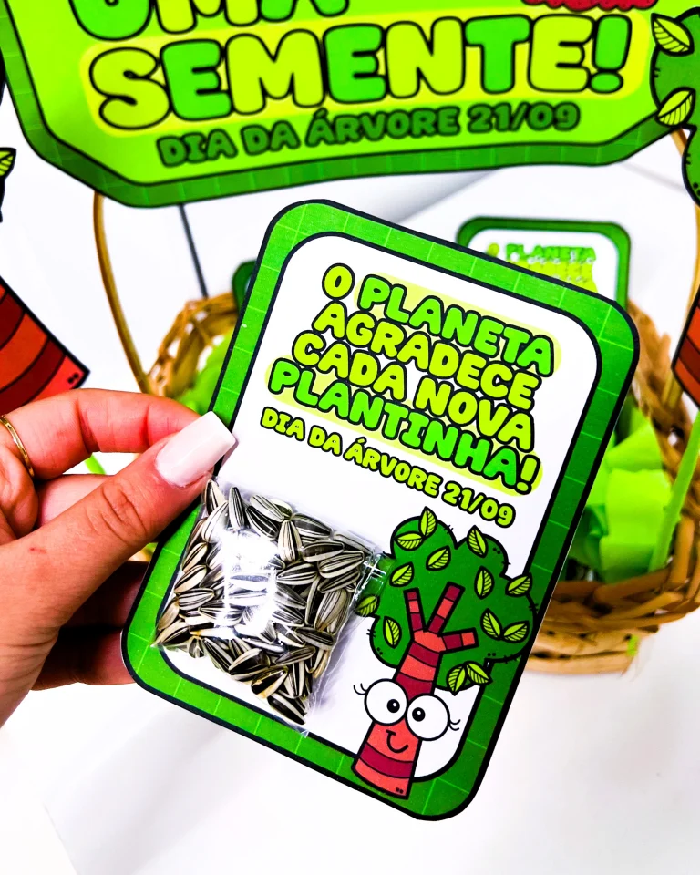 Cesta Lembrancinha Dia Da Árvore — foto 3
