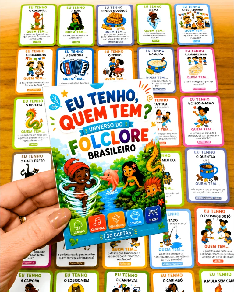 Jogo Folclore Brasileiro: Eu Tenho, Quem Tem? — foto 3