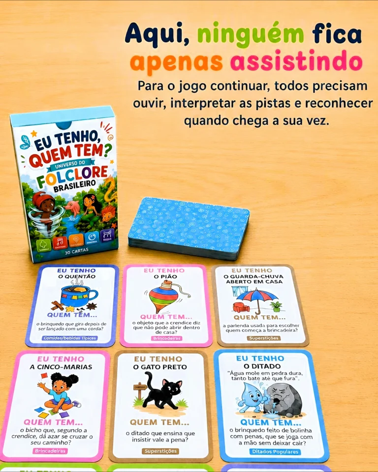 Jogo Folclore Brasileiro: Eu Tenho, Quem Tem? — foto 7