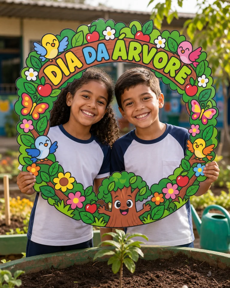 Moldura Bambolê Dia da Árvore — foto 2