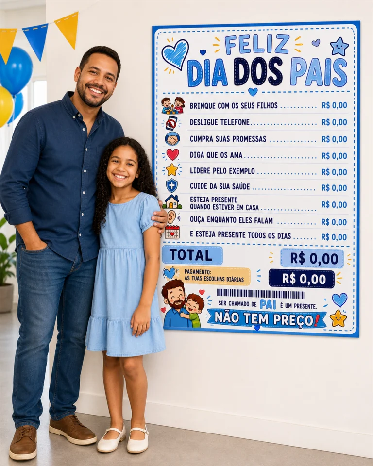 Painel Ser Pai não tem Preço — foto 3