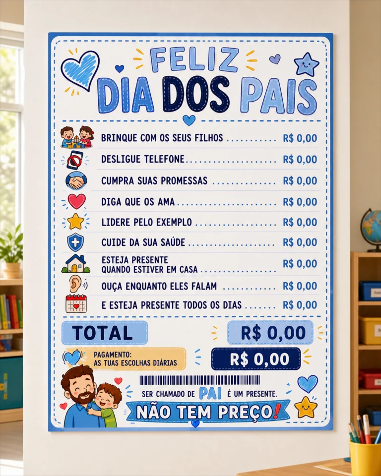 Painel Ser Pai não tem Preço — foto 4