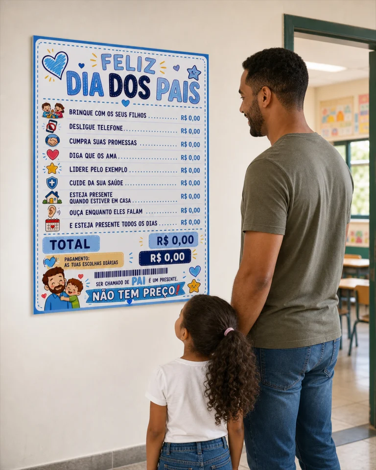 Painel Ser Pai não tem Preço — foto 5