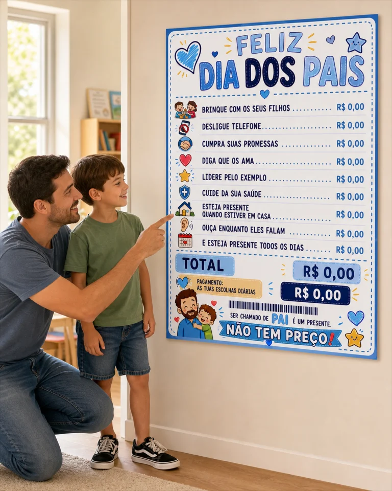 Painel Ser Pai não tem Preço — foto 2