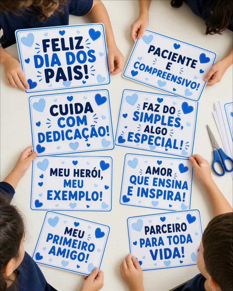 Plaquinhas de Apresentação Dia dos Pais — foto 2