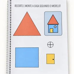 Atividade de alfabetização com imagens e letras C e G para crianças.