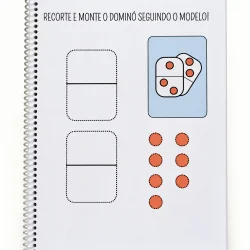 Atividade de alfabetização com letra D para crianças.