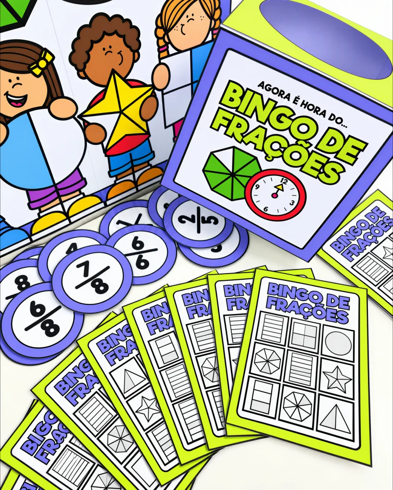 Bingo de Frações para Matemática — foto 2